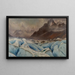 La Mer de Glace et les Grands Charmoz, Chamonix - Gabriel Lopp — gerahmtes Bild an der Wand