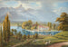 Ansicht von Schadau mit der Mündung der Aare bei Thun - Gabriel Lory der Jüngere — Ansicht des Kunstwerks