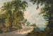 Landschaft am Ufer mit See und Schafherde - Gabriel Lory der Jüngere — Ansicht des Kunstwerks
