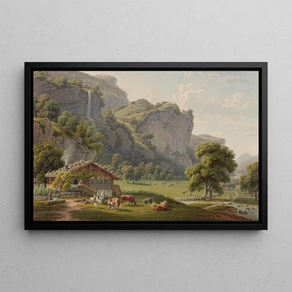 Gabriel Lory the older - Bauernhaus im Lauterbrunnental.webp