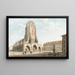 Vue de la Cathédrale de Berne - Gabriel Lory l'Ancien — gerahmtes Bild an der Wand