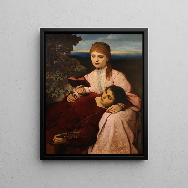 Gabriel von Max - Leisure hours.webp