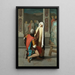 Filippo Lippi verliebt in Lucrezia Buti - Gabriele Castagnola — gerahmtes Bild an der Wand