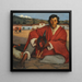 Gallero viejo - Jorge Bermudez — gerahmtes Bild an der Wand