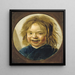 Jungen lachendes Gemälde - D'après Frans Hals — gerahmtes Bild an der Wand