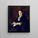 Mme Samuel Mountfort Pitts - Gari Melchers — gerahmtes Bild an der Wand