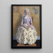La Communiante - Gari Melchers — gerahmtes Bild an der Wand