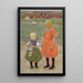Die Schwestern - Gari Melchers — gerahmtes Bild an der Wand