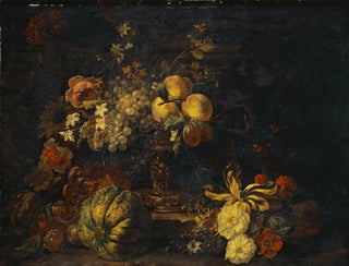 Gaspar Peeter Verbruggen the Younger - Still Life With Flowers And Fruit.webp