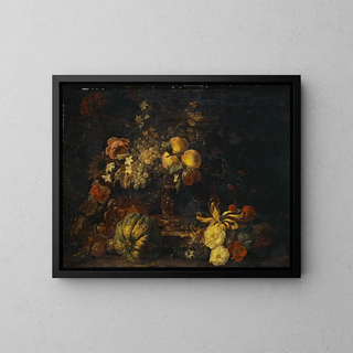 Gaspar Peeter Verbruggen the Younger - Still Life With Flowers And Fruit.webp