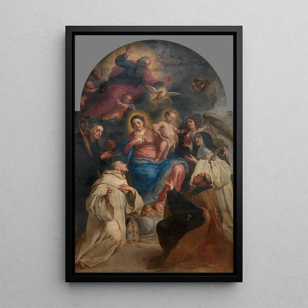 Gaspar de Crayer - Lactatio of Saint Bernard of Clairvaux.webp