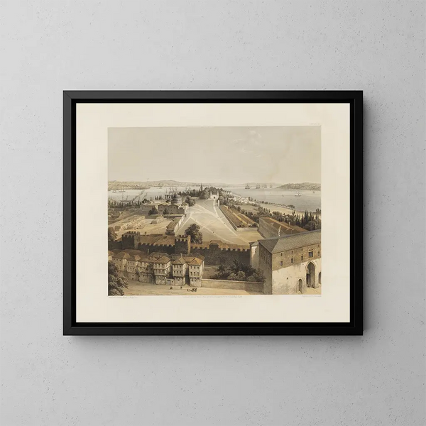 Gaspare Fossati — gerahmtes Bild an der Wand