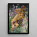 Die Iris - Gaston Bussière — gerahmtes Bild an der Wand
