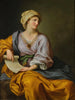 Portrait d'Emma Hamilton en Sibylle - Gavin Hamilton — Ansicht des Kunstwerks