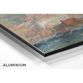 Gênes, vue depuis la mer, regardant vers l'église Santa Maria Assunta de Carignano - Joseph Mallord William Turner | Reproduction Tableau Décoration murale affiche copie
