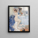 À sa toilette - Gennaro Befanio — gerahmtes Bild an der Wand