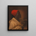 Toussaint Louverture - Geo. De Baptiste — gerahmtes Bild an der Wand