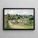 Vue de Dinant - Geo Poggenbeek — gerahmtes Bild an der Wand