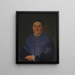 Portrait von Philippine Trescher geborene Traub - Georg Balder — gerahmtes Bild an der Wand