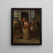 La lotterie à la Brandstätte - Georg Decker — gerahmtes Bild an der Wand