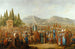 L'arrivée du Mahmal à une oasis en route vers La Mecque - Georg Emanuel Opiz — Ansicht des Kunstwerks