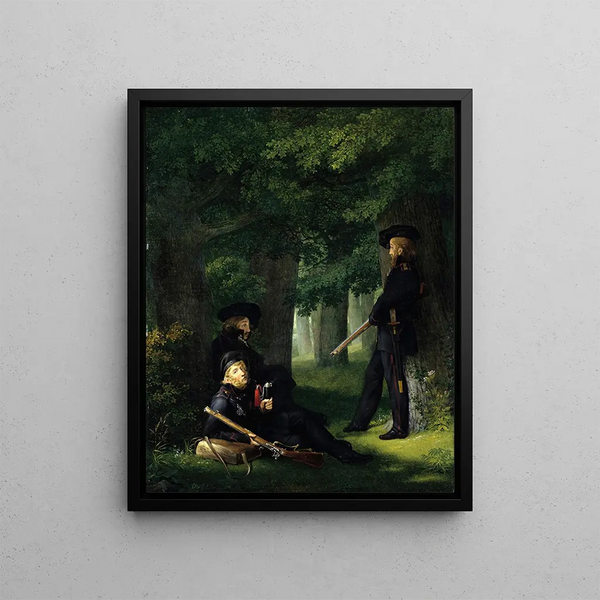 Georg Friedrich Kersting - At the Outpost.webp