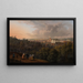 Vue de Tartu depuis Toomemägi - Georg Friedrich Schlater — gerahmtes Bild an der Wand