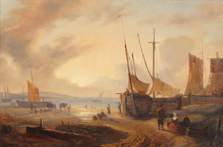 Georg Gillis van Haanen - Hafenansicht.webp