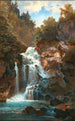 Eine donnernde Wasserfall - Georg Holub — Ansicht des Kunstwerks