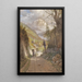 Ansicht auf Ramsau bei Berchtesgaden - Georg Janny — gerahmtes Bild an der Wand