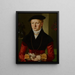 Portrait einer Mädchen - Georg Pencz — gerahmtes Bild an der Wand