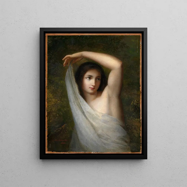 Georg Philipp Schmitt - Mdchen mit Schleier.webp