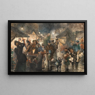 Georg Schbel - Weihnachtsmarkt Christmas market.webp