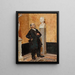 aus dem Thorvaldsen-Museum - Georg Seligmann — gerahmtes Bild an der Wand