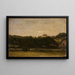 Château sur les arbres - Georg Wilhelm Issel — gerahmtes Bild an der Wand