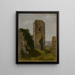 Team ruiniert - Georg Wilhelm Issel — gerahmtes Bild an der Wand