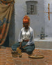 Faire du thé à Alger - Georg Wilhelm Timm — Ansicht des Kunstwerks