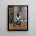 Faire du thé à Alger - Georg Wilhelm Timm — gerahmtes Bild an der Wand