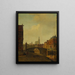 Vue imaginaire d'Arnhem - George Andries Roth — gerahmtes Bild an der Wand