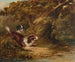 Épagneuls jagend die Ente - George Armfield — Ansicht des Kunstwerks