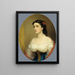Mme William Loring Andrews - George Augustus Baker Jr — gerahmtes Bild an der Wand