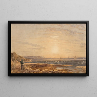 George Barret Jr - The Needles from Alum Bay Isle of Wight at Sunset.webp