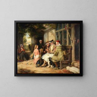 George Bernard ONeill - Reaping Time.webp