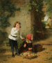 Der gestohlene Frucht ist die süßeste - George Bernard O'Neill — Ansicht des Kunstwerks