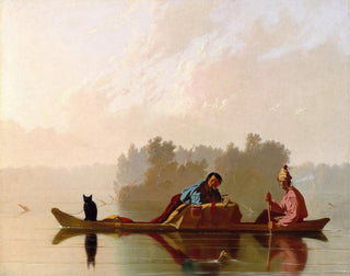 George Caleb Bingham - Fur Traders Descending the Missouri.webp