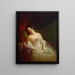 Die langweilige Geschichte - George Caleb Bingham — gerahmtes Bild an der Wand