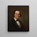 L'étudiant Dr. Oscar Fitzland Potter - George Caleb Bingham — gerahmtes Bild an der Wand