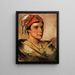 Chef du pain de la tribu - George Catlin — gerahmtes Bild an der Wand