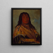 Ch-Tee-Wah-Ne-Che No Heart Chef du groupe Wah-Ne-Watch-To-Nee-Nah - George Catlin — gerahmtes Bild an der Wand