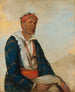 Cl-Lee, Anführer der Bande - George Catlin — Ansicht des Kunstwerks
